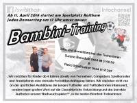 Einladung Bambini-Training